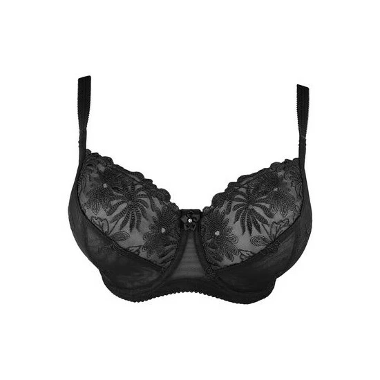 Pour Moi Black Fuller Cup St Tropez Peach/Mulberry Full Cup Bra 6 Pour Moi Black Fuller Cup St Tropez Peach/Mulberry Full Cup Bra - Image 6