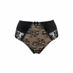 Pour Moi Black Sofia Lace Embroidered Deep Brief -Pour Moi Shop unnamed file 1083