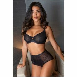 Pour Moi Black Logo Mania Deep Brief -Pour Moi Shop unnamed file 1187