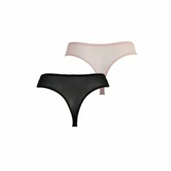 Pour Moi Black Mesh And Lace Thong 2 Pack -Pour Moi Shop unnamed file 1230