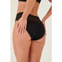 Pour Moi Black Modal And Mesh High Leg 2 Pack -Pour Moi Shop unnamed file 1326