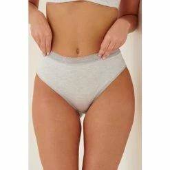 Pour Moi Black Modal And Mesh High Leg 2 Pack -Pour Moi Shop unnamed file 1327