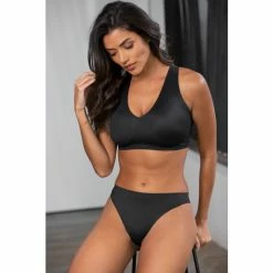 Pour Moi Black Off Duty Invisible Thong