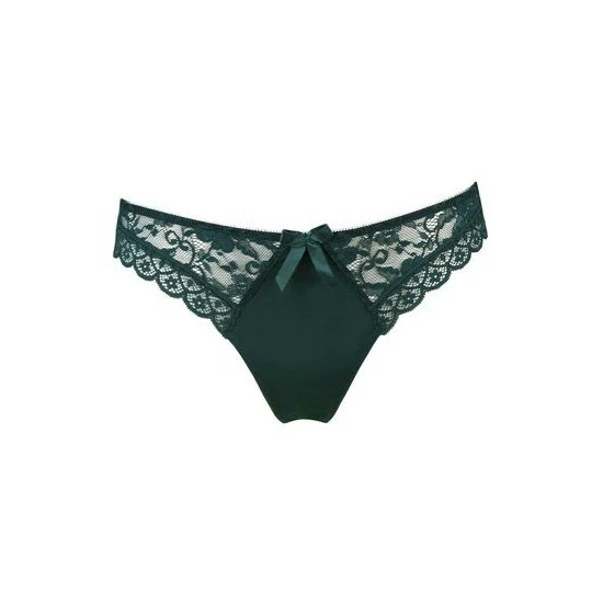 Pour Moi Black Rebel Brazilian Lace Brief 6 Pour Moi Black Rebel Brazilian Lace Brief - Image 6