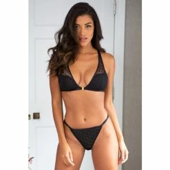 Pour Moi Black Logo Mania Front Fastening Non Wired Bralette 8 Pour Moi Black Logo Mania Front Fastening Non Wired Bralette -Pour Moi Shop unnamed file 141