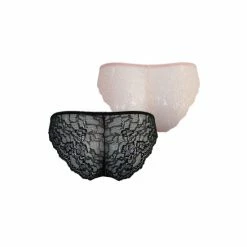 Pour Moi Black Mesh And Lace Brazilian 2 Pack -Pour Moi Shop unnamed file 1450