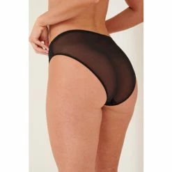 Pour Moi Black Mesh And Lace High Leg 2 Pack -Pour Moi Shop unnamed file 1466