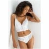 Pour Moi White Swoon High Waist Brief