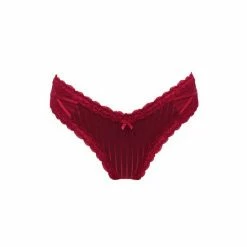 Pour Moi Red Luxe Linear V Shaped Brazilian -Pour Moi Shop unnamed file 1492