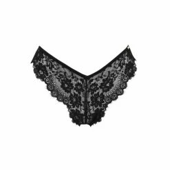 Pour Moi Black India Eyelash Lace V Brief -Pour Moi Shop unnamed file 1512