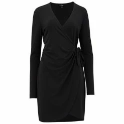 Pour Moi Berry Leopard Bryony Slinky Recycled Jersey Wrap Mini Dress -Pour Moi Shop unnamed file 1547