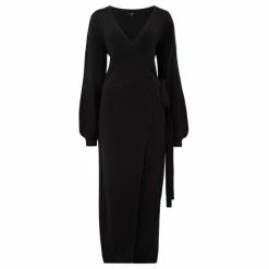 Pour Moi Black Elle Knit Midi Wrap Dress 9 Pour Moi Black Elle Knit Midi Wrap Dress -Pour Moi Shop unnamed file 1573