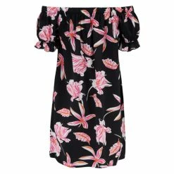 Pour Moi Black & Red Floral Textured Woven Bardot Puff Sleeve Beach Dress 12 Pour Moi Black & Red Floral Textured Woven Bardot Puff Sleeve Beach Dress -Pour Moi Shop unnamed file 1579