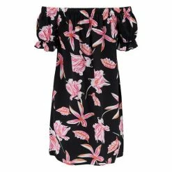 Pour Moi Black & Red Floral Textured Woven Bardot Puff Sleeve Beach Dress 14 Pour Moi Black & Red Floral Textured Woven Bardot Puff Sleeve Beach Dress -Pour Moi Shop unnamed file 1581