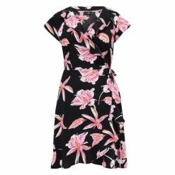 Pour Moi Black Textured Woven Wrap Beach Dress -Pour Moi Shop unnamed file 1588