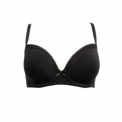 Pour Moi Black Love To Lounge Cotton T-Shirt Bra -Pour Moi Shop unnamed file 159