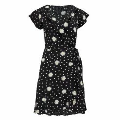 Pour Moi Black Textured Woven Wrap Beach Dress -Pour Moi Shop unnamed file 1591