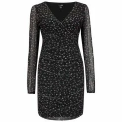 Pour Moi Black Ivy Mesh Bodycon Mini Dress -Pour Moi Shop unnamed file 1625