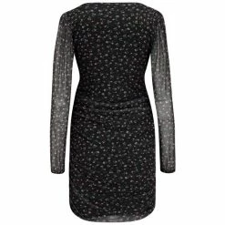 Pour Moi Black Ivy Mesh Bodycon Mini Dress -Pour Moi Shop unnamed file 1626
