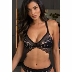 Pour Moi Black Gigi Non Wired Bralette