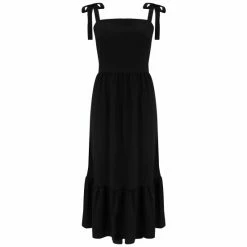 Pour Moi Black Laura Pique Tie Strap Tiered Midi Dress 13 Pour Moi Black Laura Pique Tie Strap Tiered Midi Dress -Pour Moi Shop unnamed file 1646