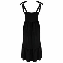 Pour Moi Black Laura Pique Tie Strap Tiered Midi Dress 14 Pour Moi Black Laura Pique Tie Strap Tiered Midi Dress -Pour Moi Shop unnamed file 1647