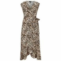 Pour Moi Black & White Polka Dot Spot Midaxi Wrap Beach Dress -Pour Moi Shop unnamed file 1740