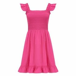 Pour Moi Black Lucy Cotton Poplin Frill Shoulder Mini Dress -Pour Moi Shop unnamed file 1777