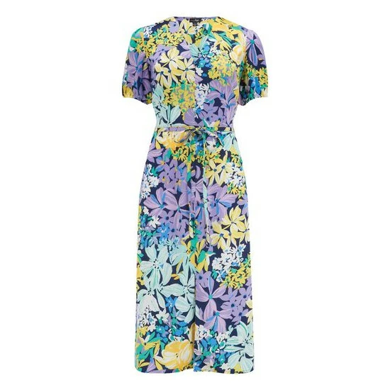 unnamed-file-1783.jpg Pour Moi Blue Margot Woven Satin Midi Tea Dress -Pour Moi Shop unnamed file 1783