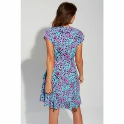 Pour Moi Blue Woven Wrap Beach Dress -Pour Moi Shop unnamed file 1824