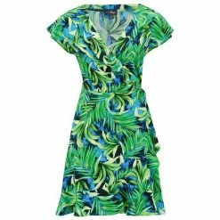 Pour Moi Blue Woven Wrap Beach Dress -Pour Moi Shop unnamed file 1829