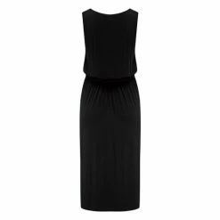 Pour Moi Black Jessie Notch Neck Jersey Midi Dress -Pour Moi Shop unnamed file 1835