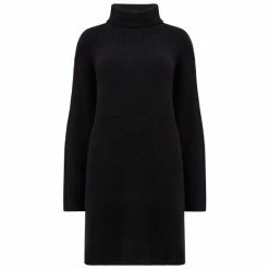 Pour Moi Black Frankie Chunky Knit Roll Neck Dress 10 Pour Moi Black Frankie Chunky Knit Roll Neck Dress -Pour Moi Shop unnamed file 1841