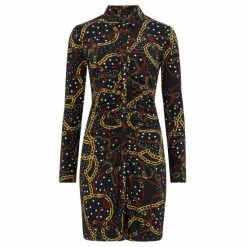 Pour Moi Black Brooke Recycled Jersey Ruched Front Shirt Dress -Pour Moi Shop unnamed file 1849