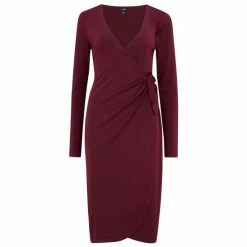 Pour Moi Black Bryony Slinky Recycled Jersey Bodycon Midi Dress -Pour Moi Shop unnamed file 1887