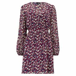 Pour Moi Black Natalya Chiffon Wrap Front Dress -Pour Moi Shop unnamed file 1920