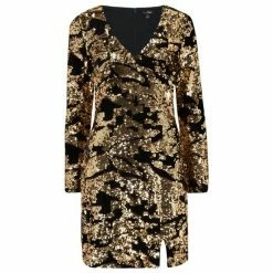 Pour Moi Black Selena Velvet Sequin Mini Dress 5 Pour Moi Black Selena Velvet Sequin Mini Dress -Pour Moi Shop unnamed file 1945