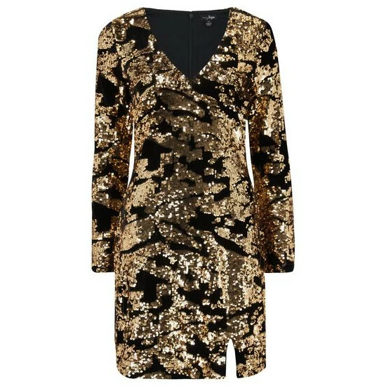 unnamed-file-1945.jpg Pour Moi Black Selena Velvet Sequin Mini Dress -Pour Moi Shop unnamed file 1945