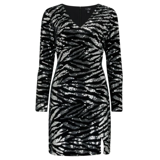 unnamed-file-1949.jpg Pour Moi Black Selena Velvet Sequin Mini Dress -Pour Moi Shop unnamed file 1949