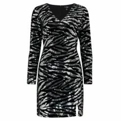 Pour Moi Black Selena Velvet Sequin Mini Dress 5 Pour Moi Black Selena Velvet Sequin Mini Dress -Pour Moi Shop unnamed file 1951