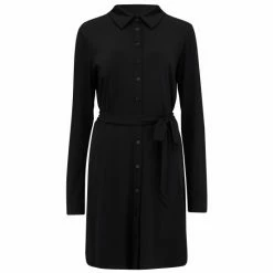 Pour Moi Black Bailey Slinky Recycled Jersey Mini Shirt Dress -Pour Moi Shop unnamed file 2013