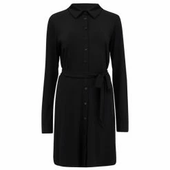 Pour Moi Black Bailey Slinky Recycled Jersey Mini Shirt Dress -Pour Moi Shop unnamed file 2015