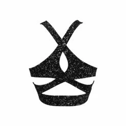 Pour Moi Black Energy Reflective Mesh Insert Crop Top - Low Impact -Pour Moi Shop unnamed file 202