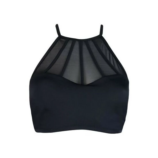 unnamed-file-2044.jpg Pour Moi Black Space High Neck Underwired Cami Top -Pour Moi Shop unnamed file 2044