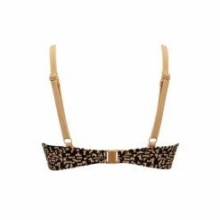 Pour Moi Black Casablanca Lightly Padded Underwired Tie Front Top -Pour Moi Shop unnamed file 2056