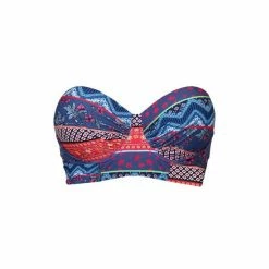 Pour Moi Dark Blue Soleil Lightly Padded Underwired Multiway Longline Bikini -Pour Moi Shop unnamed file 2078