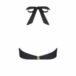 Pour Moi Black India Recycled Longline Underwired Halter Top -Pour Moi Shop unnamed file 2088