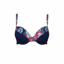 Pour Moi Navy Positano Lightly Padded Underwired Top -Pour Moi Shop unnamed file 2111