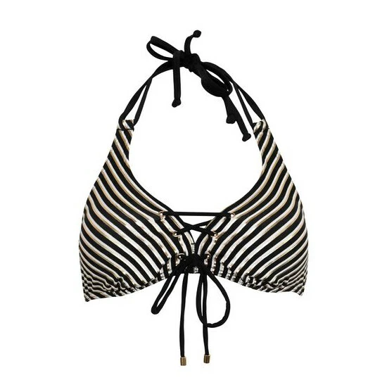 Pour Moi Black Radiance Removable Padded Halter Non Wired Top 6 Pour Moi Black Radiance Removable Padded Halter Non Wired Top - Image 6