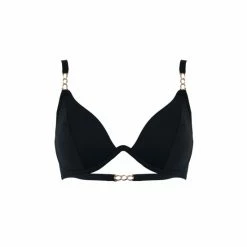 Pour Moi Black India Chains Recycled Underwired Lightly Padded Top -Pour Moi Shop unnamed file 2154